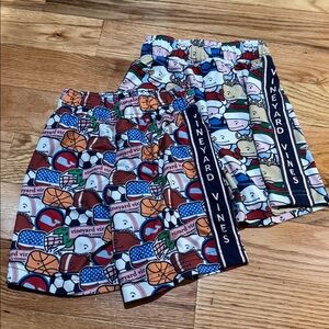 Vineyard Vines Kids' Patterned Athletic Shorts Set